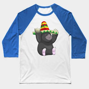 Mole Mexican Hat Baseball T-Shirt